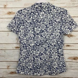 Boden Tops - Boden Floral Button Up Down Short Sleeve Blouse Boden Tops - Boden Floral Button Up Down Short Sleeve Blouse